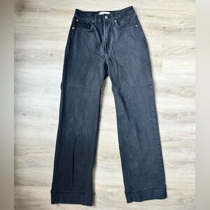 Abercrombie & Fitch Women's High Rise Jeans - Black